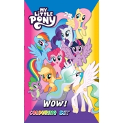 MY LITTLE PONY COLOURING SET - WOW! + สีไม้และสติ๊กเกอร์โฮโลแกรม